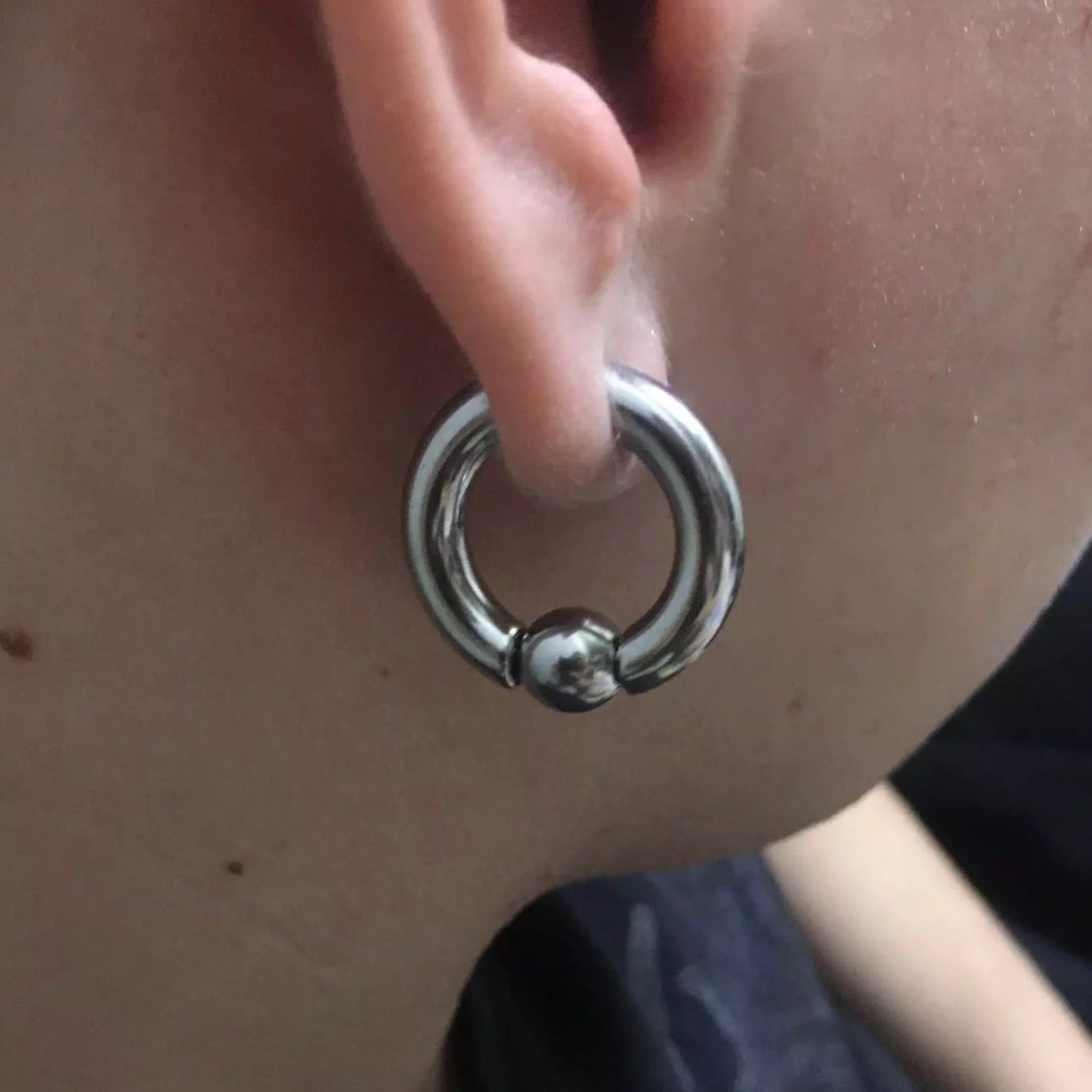 Steel Spring Loaded Ball Closure Ring | BCR Piercing Rings | CBR - DustyJewelz