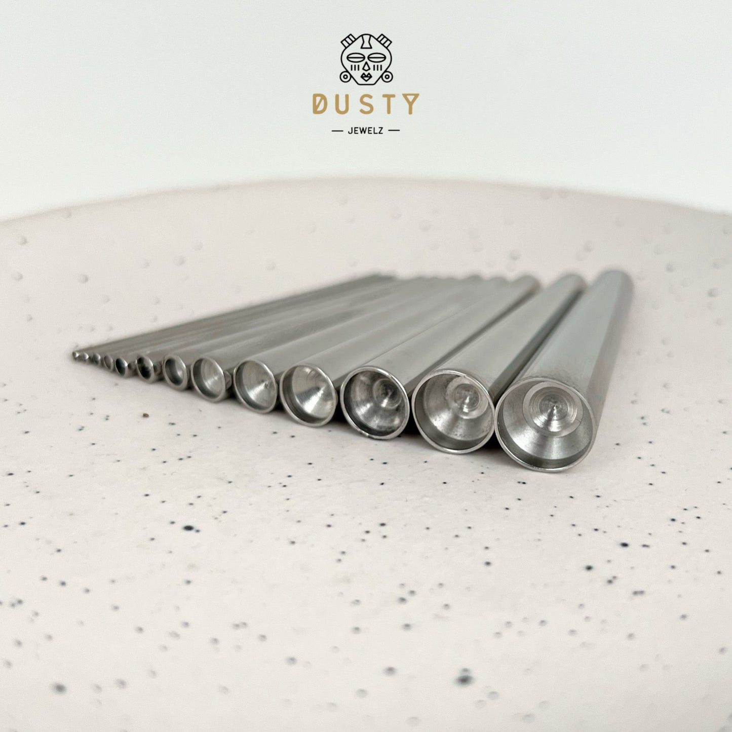 Tapered Insertion Pin | Stainless Steel Expanders - DustyJewelz