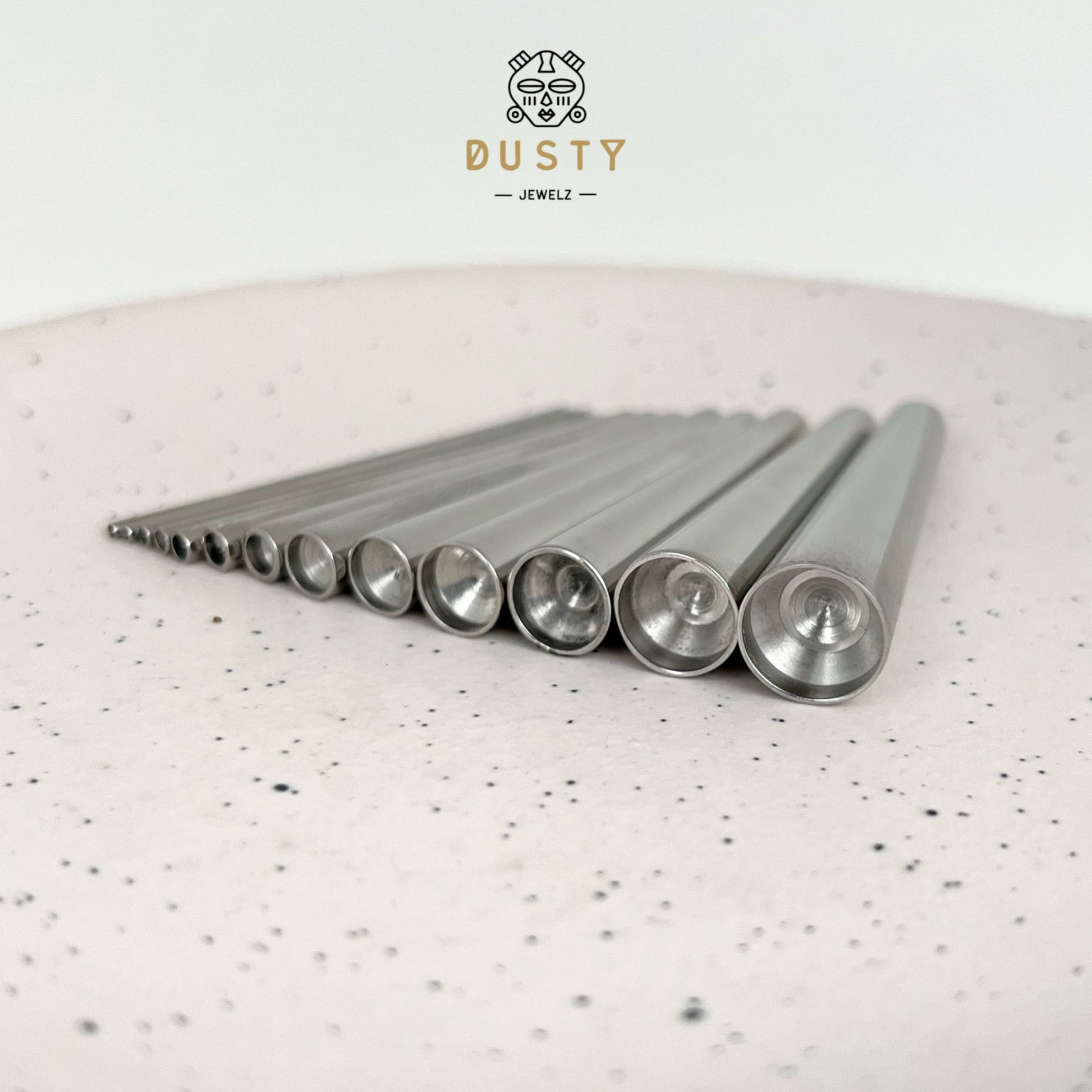 Tapered Insertion Pin | Stainless Steel Expanders - DustyJewelz