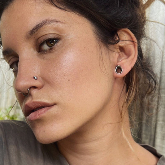 Teardrop Flesh Plugs / Saddle Tunnels | Earlets | Water Drop Plug | Double Flare | Stainless Steel | Ear Plugs | Gauges | Expander - DustyJewelz