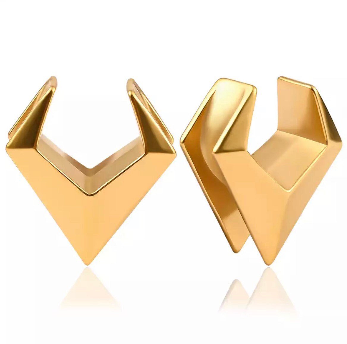 Triangle Saddle Plugs | Spreader - DustyJewelz