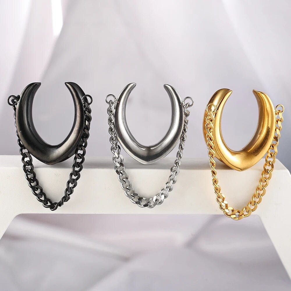 V-Shaped Chain Saddle Spreader - DustyJewelz