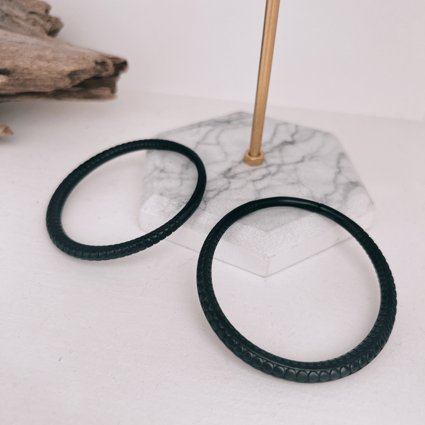Vintage Hoop Ear Weights | 2 Sizes - DustyJewelz