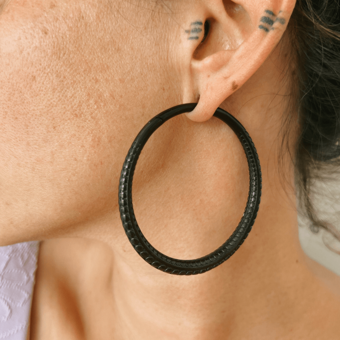 Vintage Hoop Ear Weights | 2 Sizes - DustyJewelz