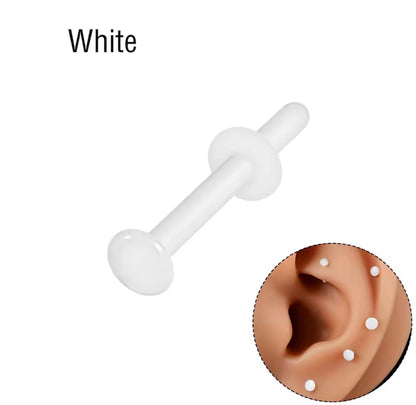 Glass Straight Bar Retainer | 18g-14g