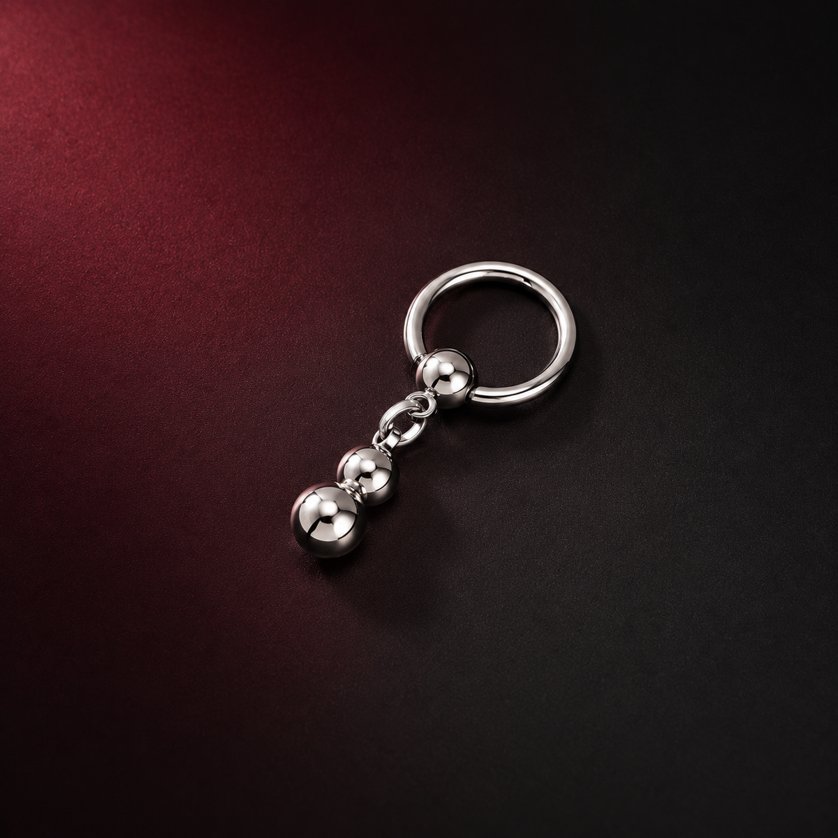 Ball Drop Captive Bead Rings | Single & Double Dangle