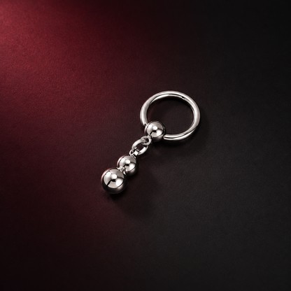 Ball Drop Captive Bead Rings | Single & Double Dangle