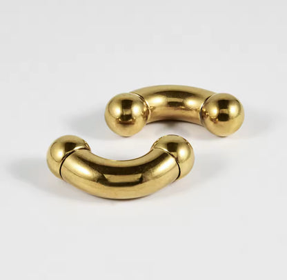 Curved Barbell | Internally Threaded  | PA | Nipple Piercing Bar