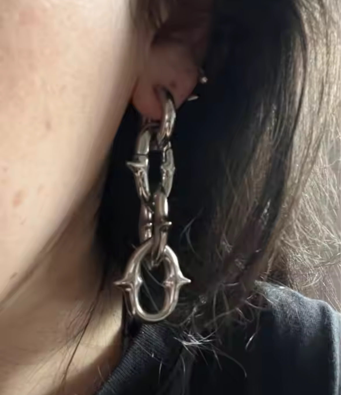 Chain Dangle Ear Weights | 3 Links