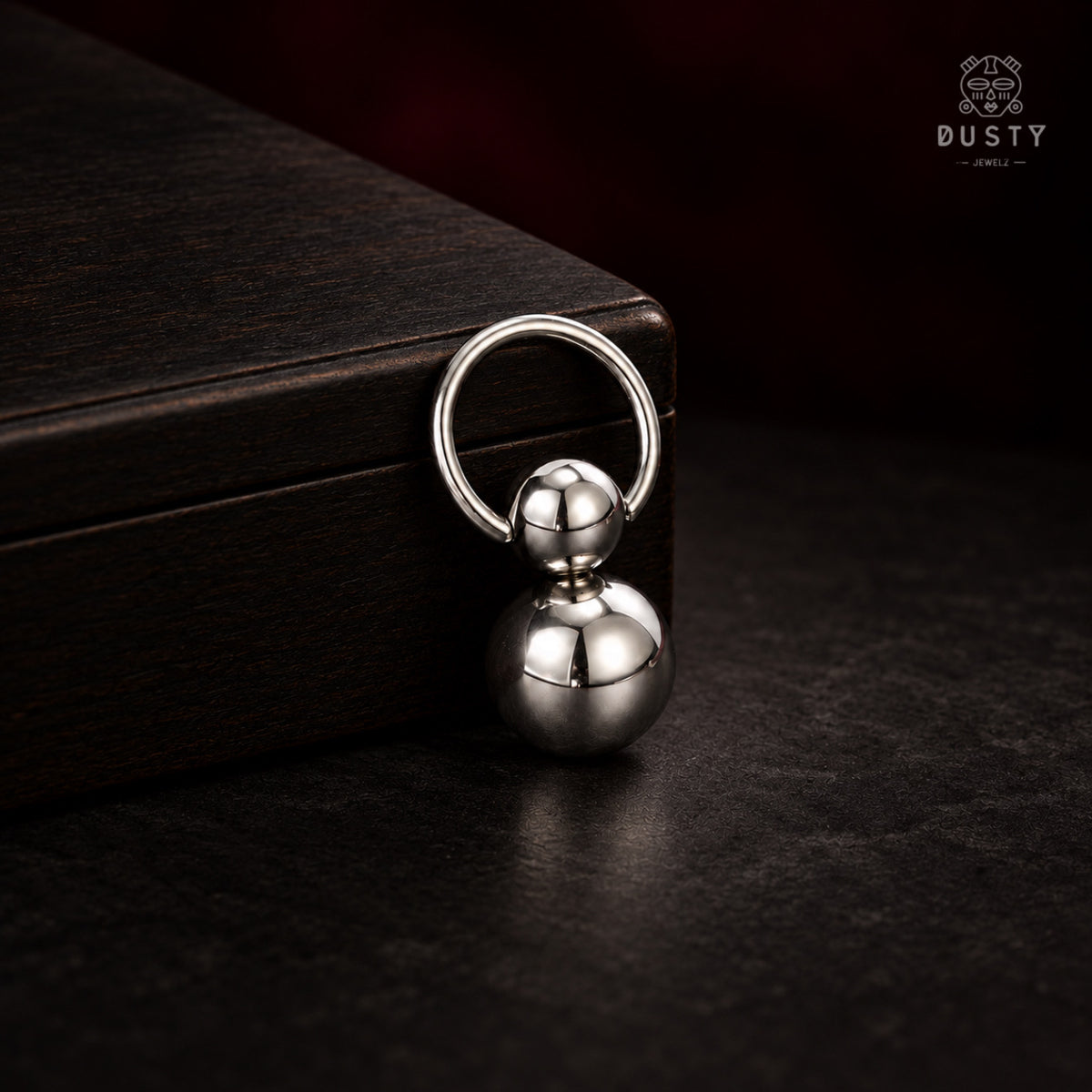 Ball Drop Captive Bead Rings | Single & Double Dangle