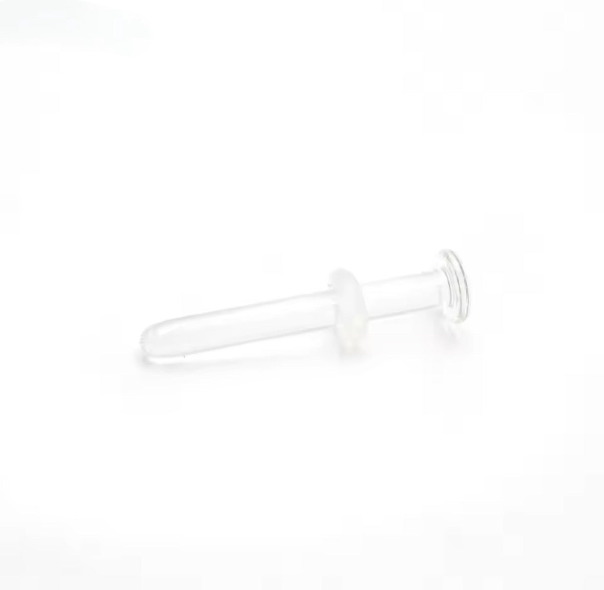 Glass Straight Bar Retainer | 18g-14g