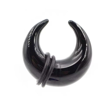 Glass Septum Crescent Pincher | Bull Taper | 6mm -10mm