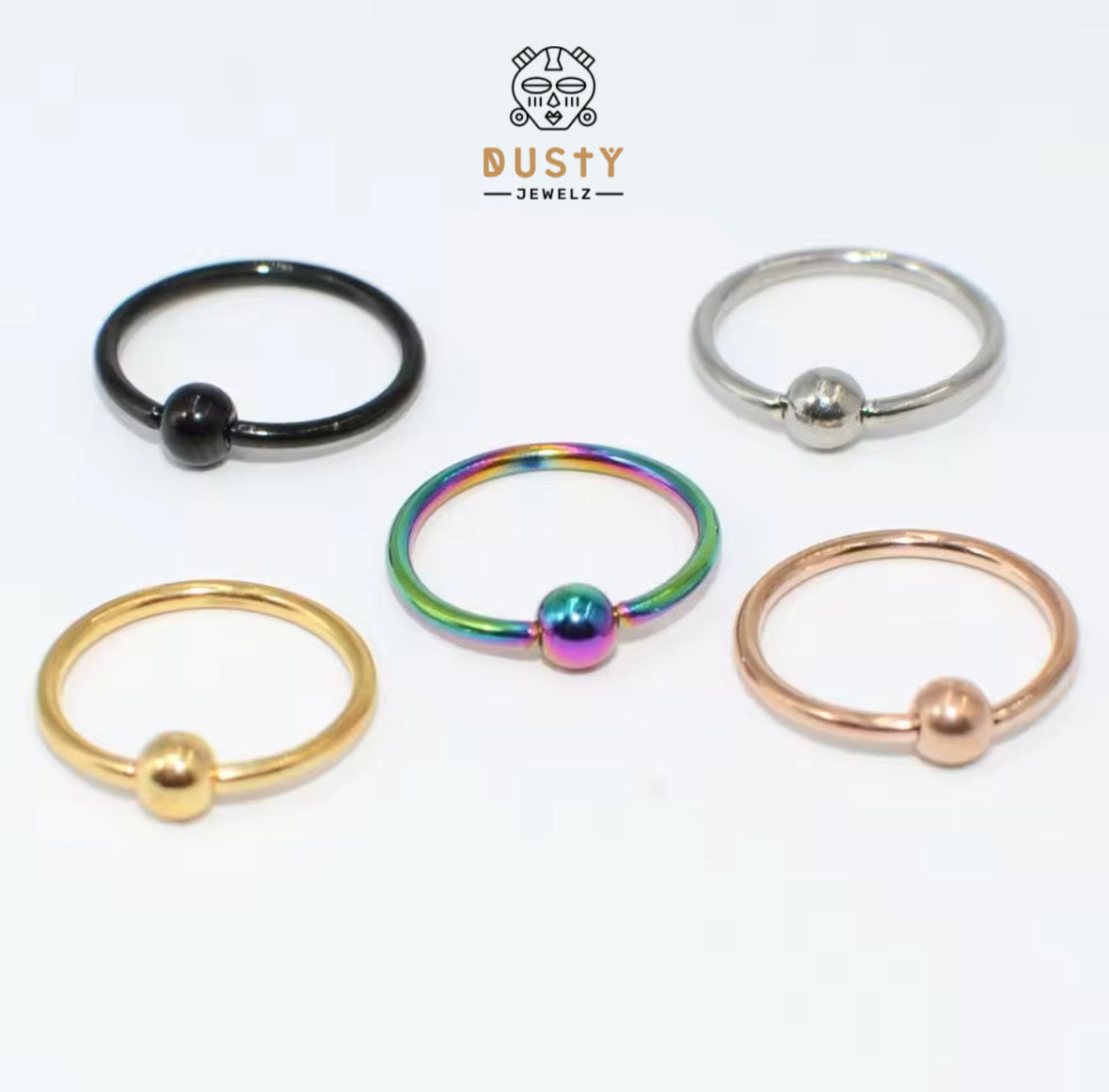 Captive Bead Ring | BCR Hoop |16g