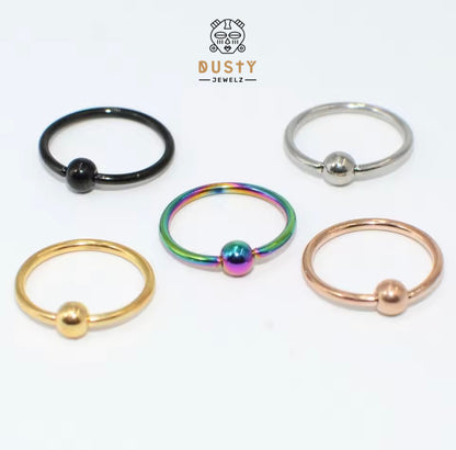 Captive Bead Ring | BCR Hoop |16g