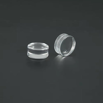 Extra Big Acrylic Plugs | Double Flare | 8G - 50mm