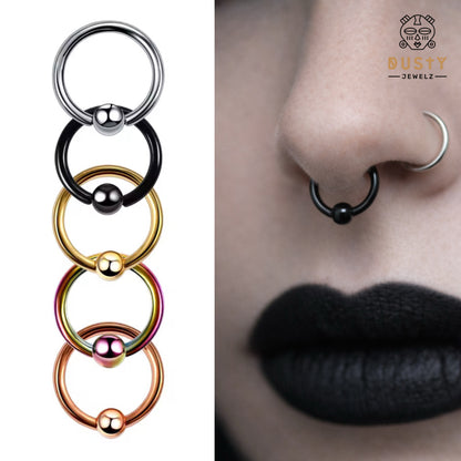Captive Bead Ring | BCR Hoop |16g
