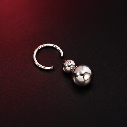 Ball Drop Captive Bead Rings | Single & Double Dangle