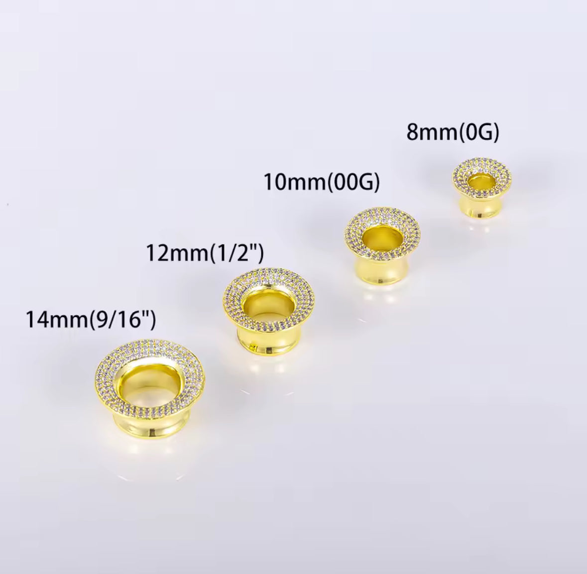 Crystal Paved Wide Flared Steel Tunnels