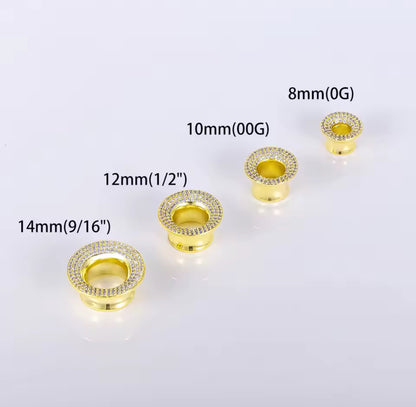 Crystal Paved Wide Flared Steel Tunnels