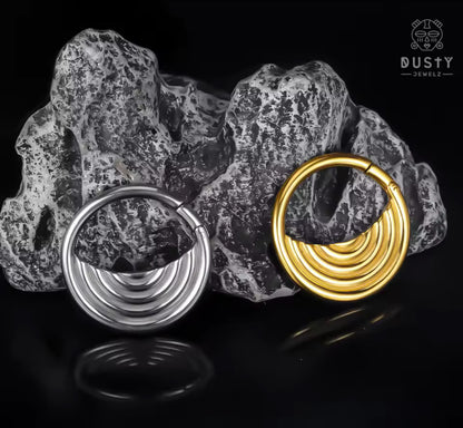 Eclipse Wave Ear Weights | Lobe Hangers