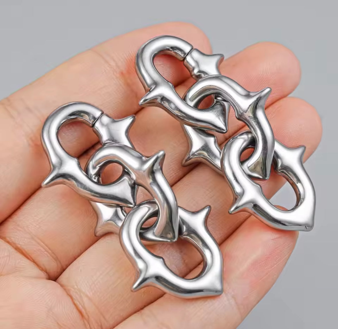 Chain Dangle Ear Weights | 3 Links