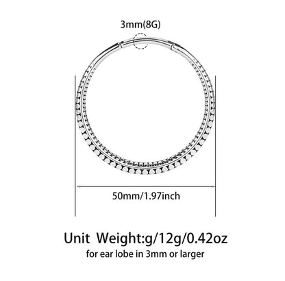 Vintage Hoops Ear Weights