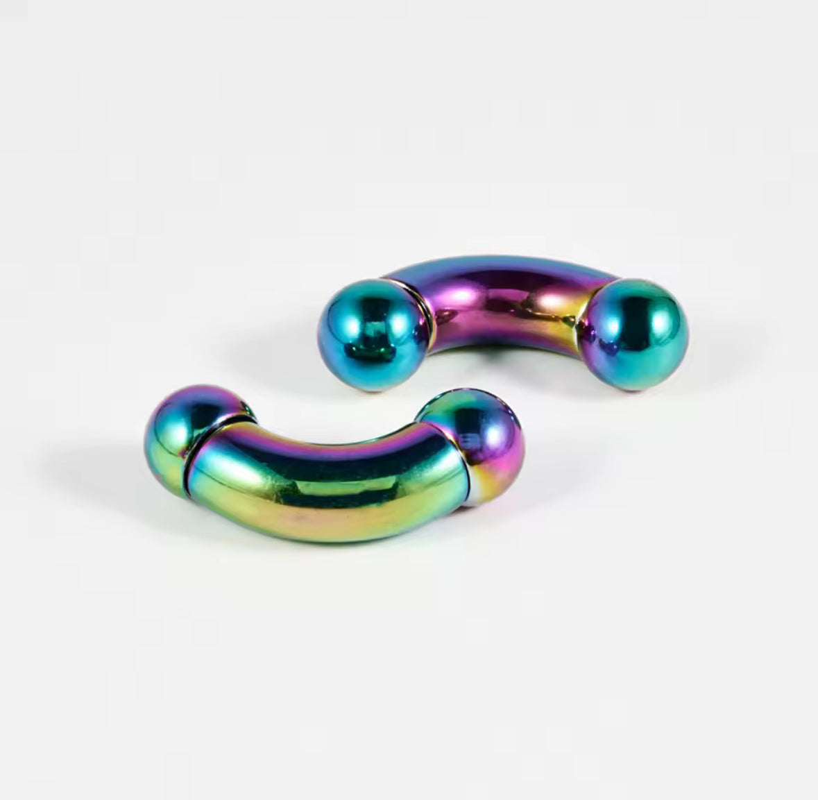 Curved Barbell | Internally Threaded  | PA | Nipple Piercing Bar