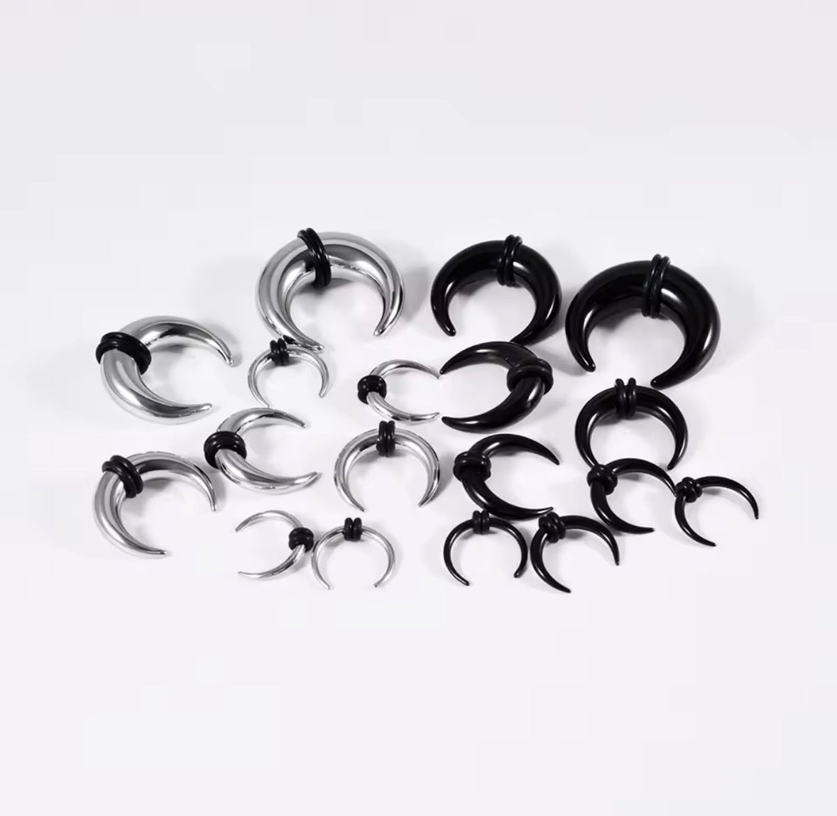 Pincher Kit | Surgical Steel | Stretching Set | 14g-00g