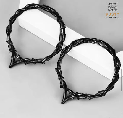 Thorn Vine Hoop Ear Weights