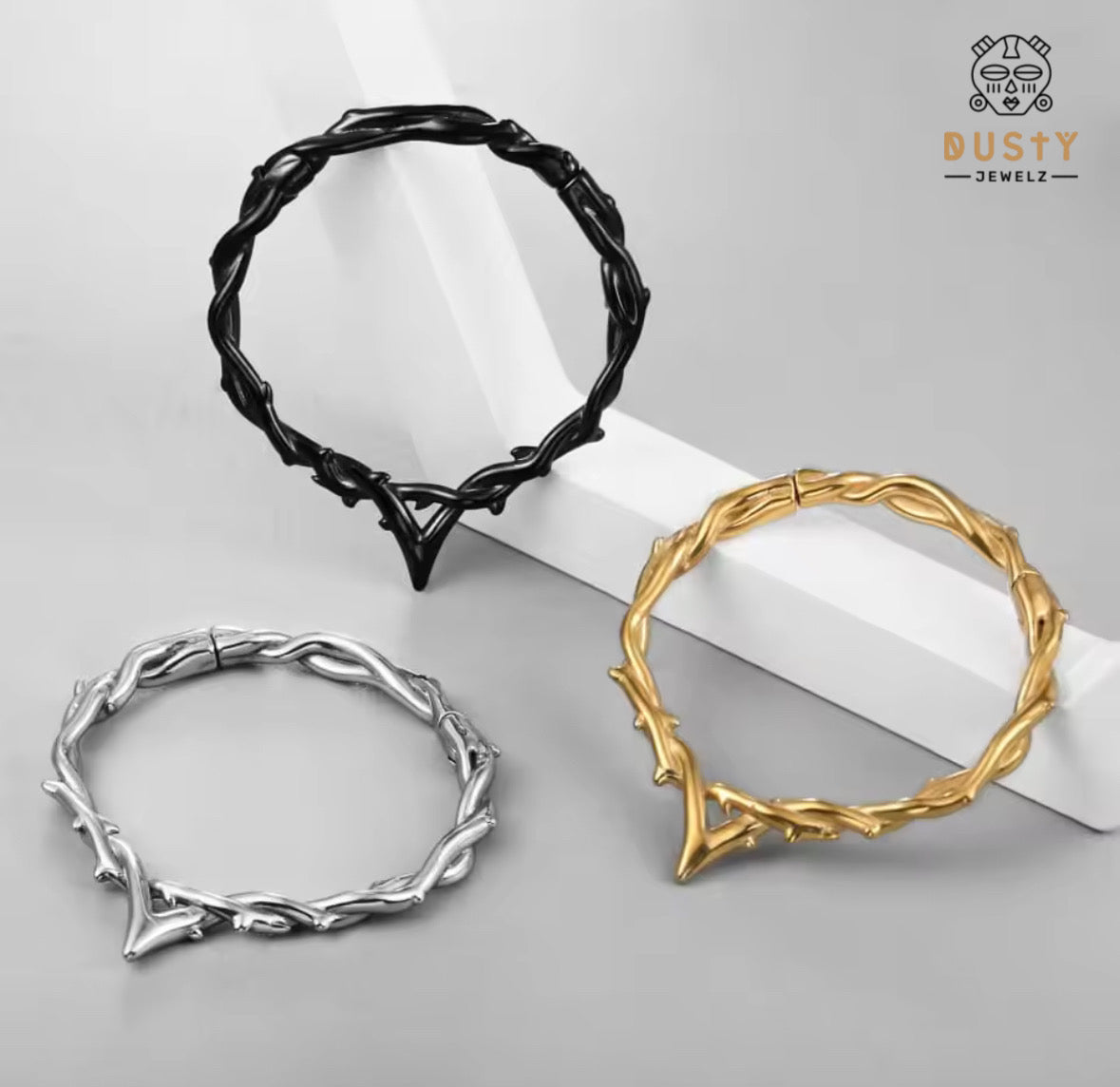 Thorn Vine Hoop Ear Weights