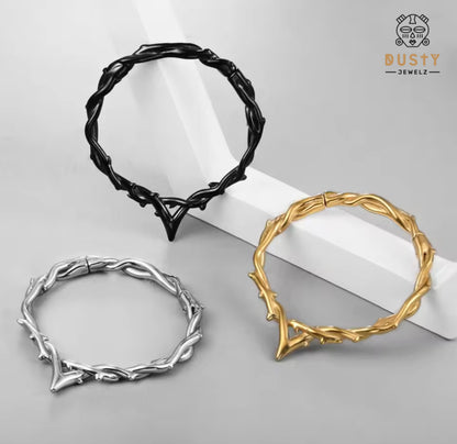 Thorn Vine Hoop Ear Weights