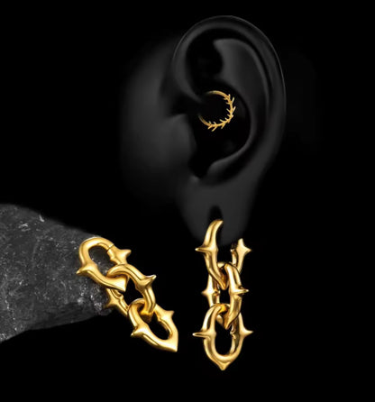 Chain Dangle Ear Weights | 3 Links