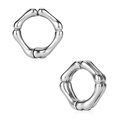 Bone Shaped Ear Weights | Stainless Steel