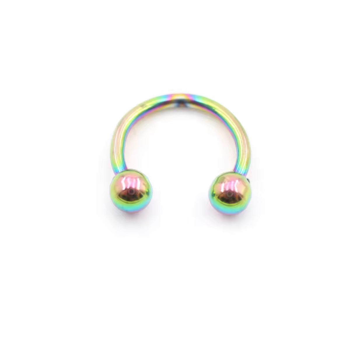 Horseshoe Septum Ring | Circular Barbell | Stainless Steel