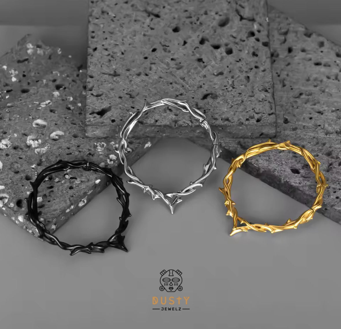 Thorn Vine Hoop Ear Weights