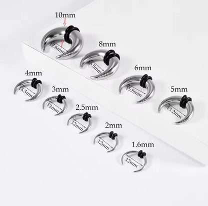 Pincher Kit | Surgical Steel | Stretching Set | 14g-00g