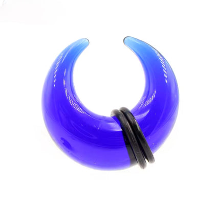 Glass Septum Crescent Pincher | Bull Taper | 6mm -10mm