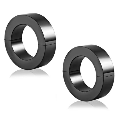 Chunky Circle Ear Weight | Lobe Hoop Hanger