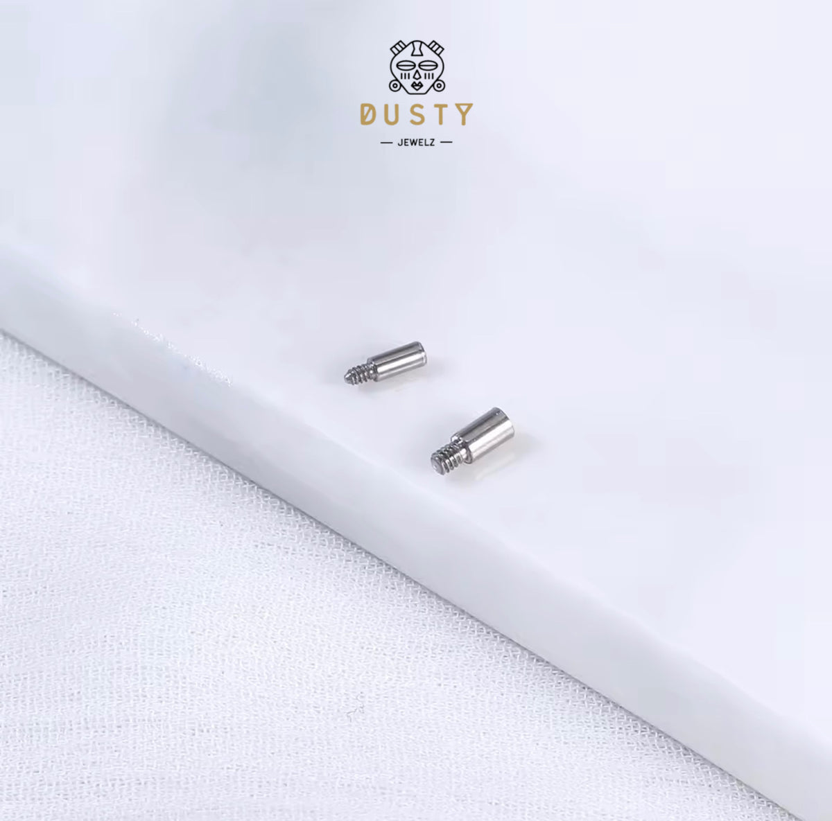 Titanium Threaded Piercing Bar Extension Connector