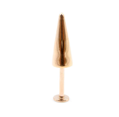 Spike Cone Labret Stud | Externally Threaded