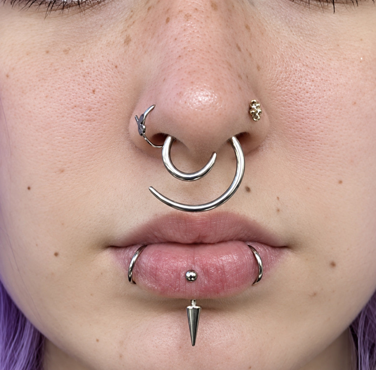 Spiral Taper Stretchers | Stainless Steel 14g-00g