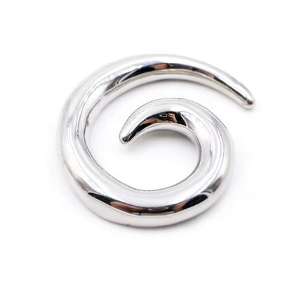 Spiral Taper Stretchers | Stainless Steel 14g-00g
