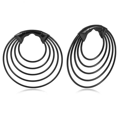 Multi Layered Hoop Ear Weights | Lobe Hangers