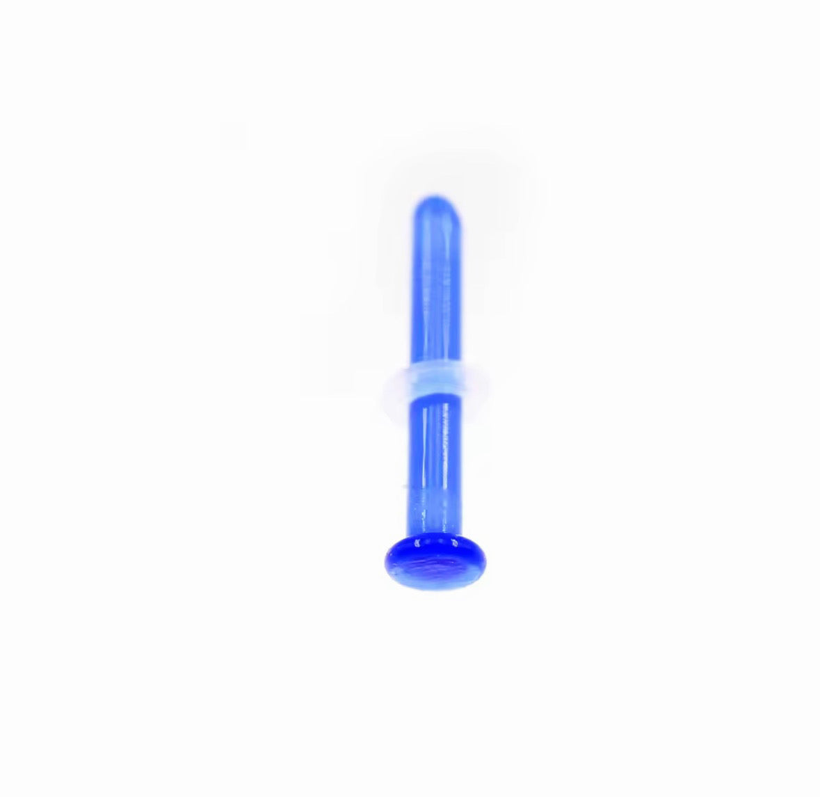 Glass Straight Bar Retainer | 18g-14g