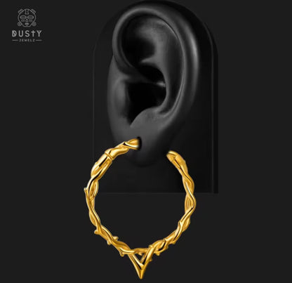 Thorn Vine Hoop Ear Weights