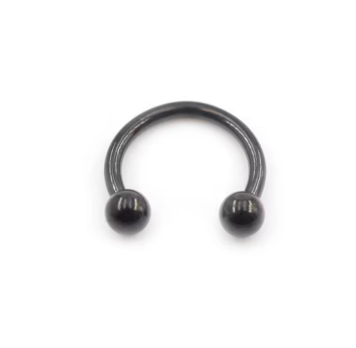 Horseshoe Septum Ring | Circular Barbell | Stainless Steel