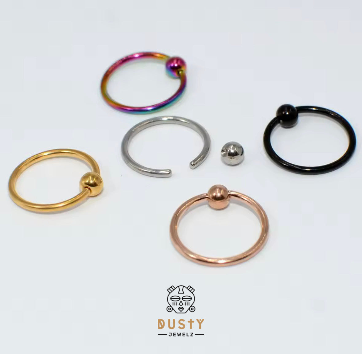 Captive Bead Ring | BCR Hoop |16g