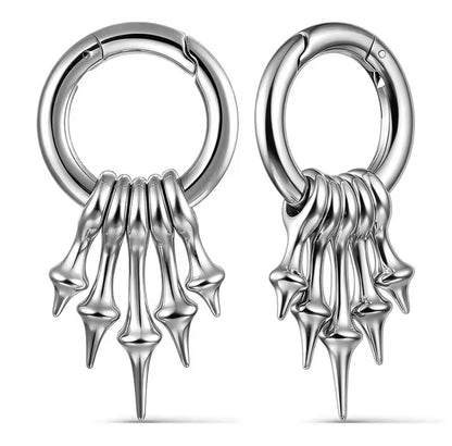 Spike Dangle Ear Weights | Stainless Steel