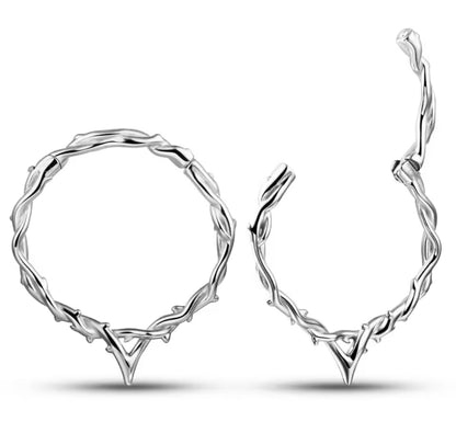 Thorn Vine Hoop Ear Weights