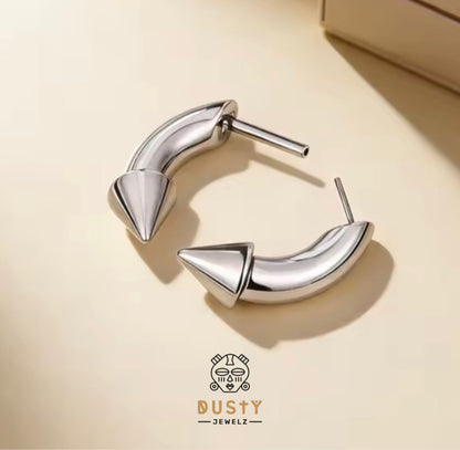 Faux Spike Septum Ring 16G – Stretched Illusion Look